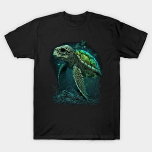 Zombie Sea Turtle T-Shirt